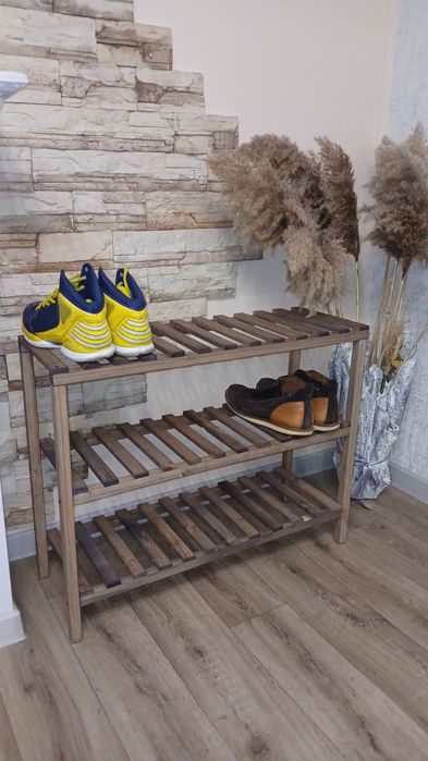 Полка для обуви складная обувная. полка обувница банкетка этажерка