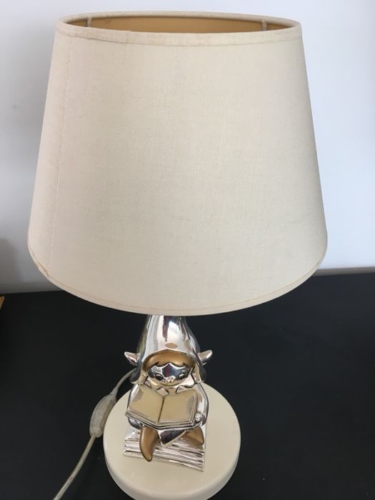 Candeiro crianca revestido a prata