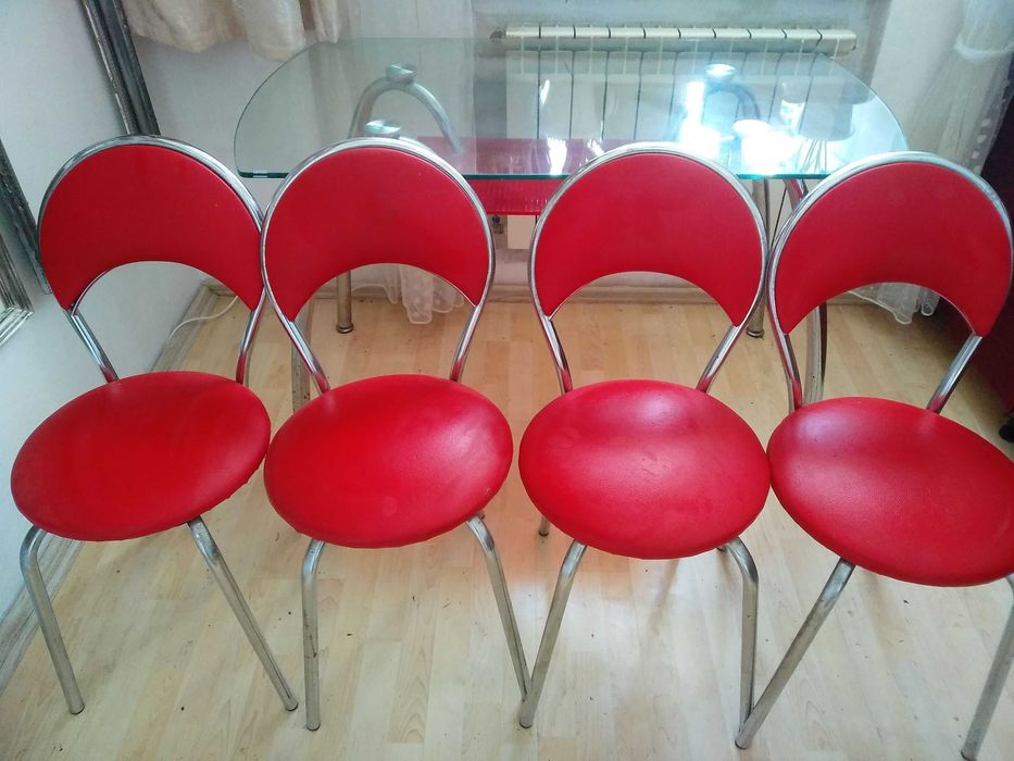 Кухонный гарнитур Стекло Металл Кожа