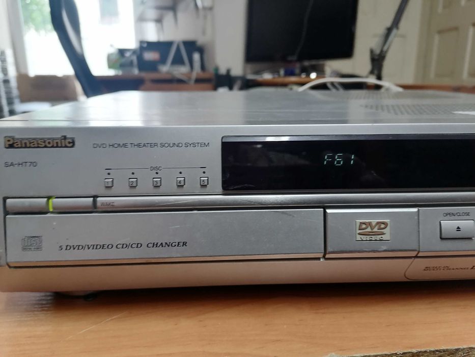 Amplituner Panasonic SA-HT70 z dvd x 5
