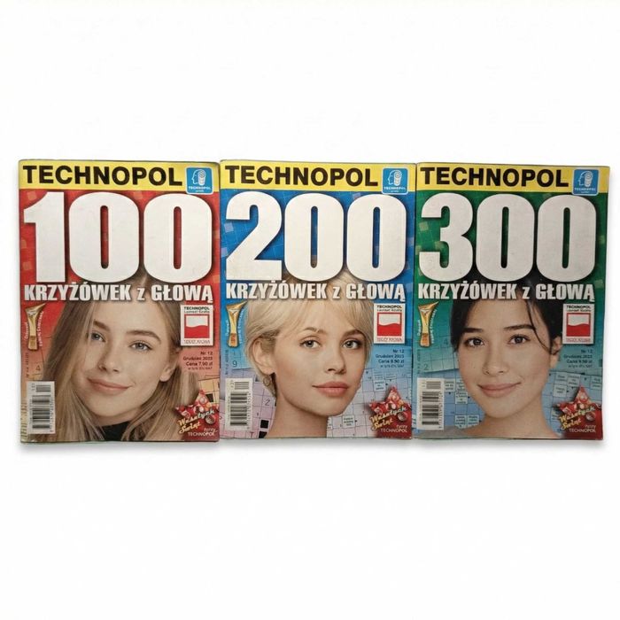 Krzyżówki Panoramiczne 600 Krzyżówek z Głową Zestaw 12/2025 - Pamięć!!