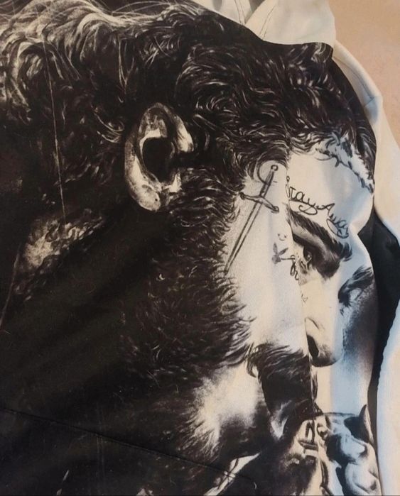 bluza z kapturem Post Malone, rozmiar M