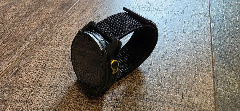 Nylonowy pasek 26 mm do zegarka smartwatch czarny Łódź Nowosolna