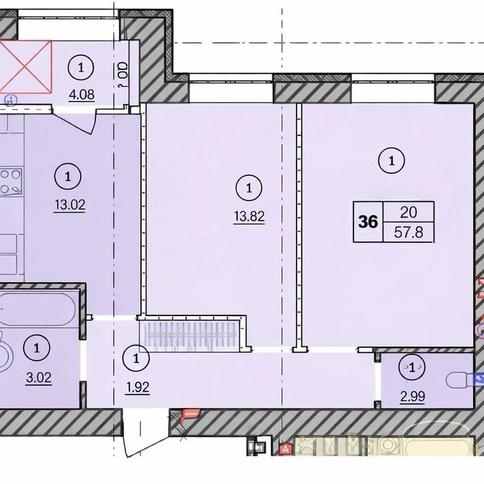 Ірпінь ЖК Молодість Квартира 2к 58м2 Програми ТАК, Ваучер! Мінімальні податки, 5хв від Києва. поруч Набережна