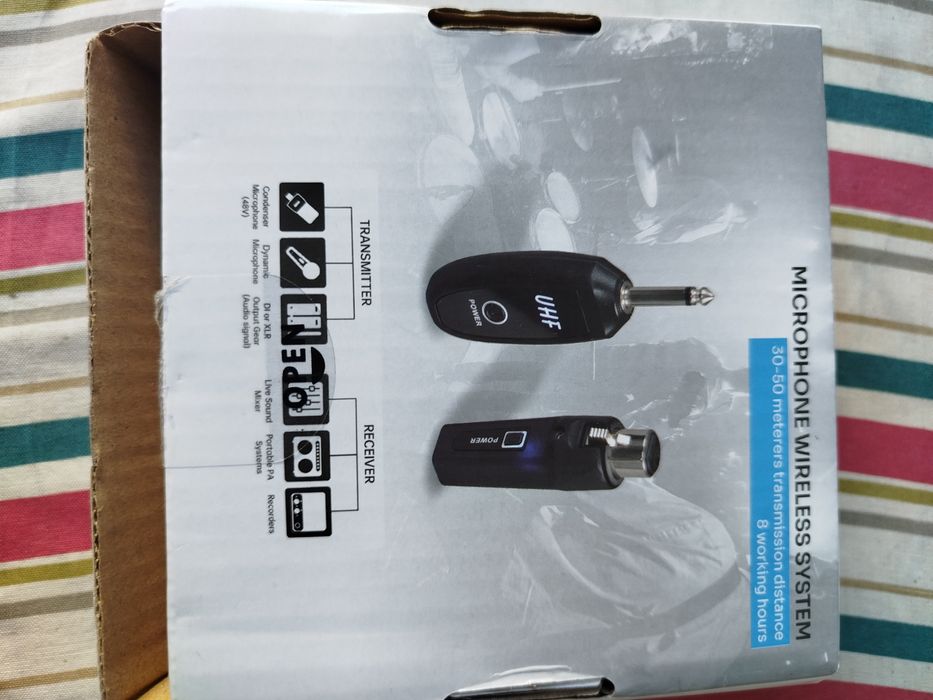Sistema microfone sem fios