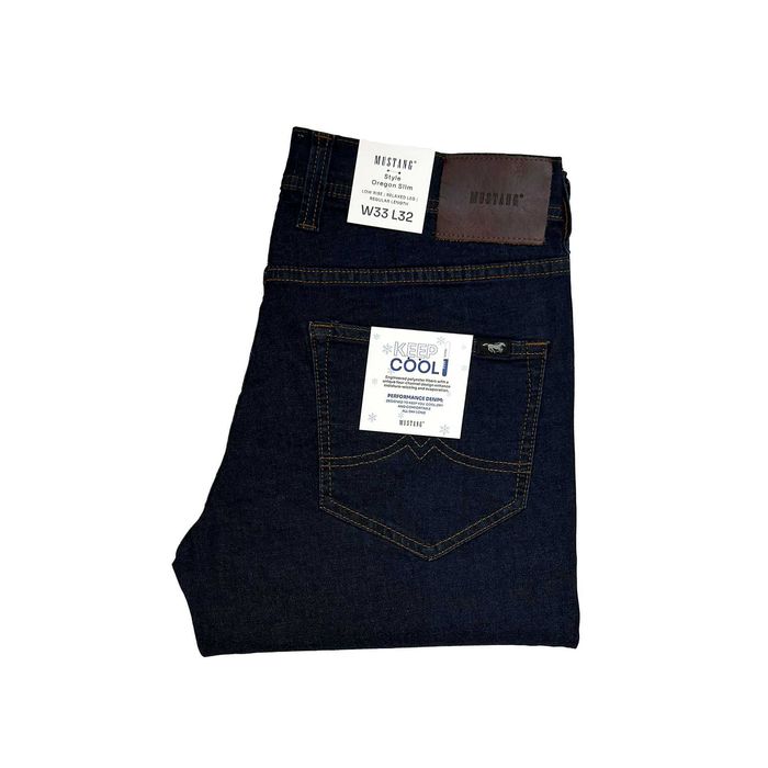 Spodnie męskie jeansy Mustang Oregon Slim Rinse 903 W33 L32