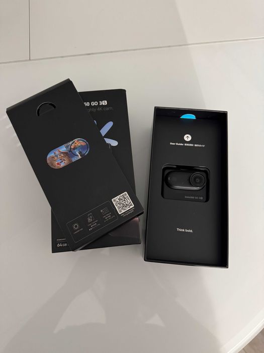 Insta 360 Go 3S 4K Standard Bundle 64GB Black + додаткові кріплення