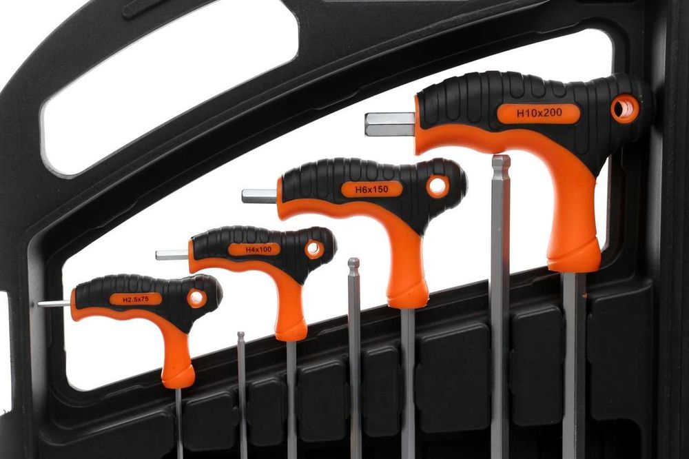 Zestaw wkrętaków TORX 16 el. | Stal S2 | Walizka