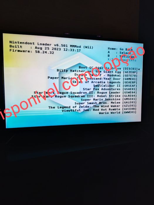 Wii completa em caixa desbloqueada