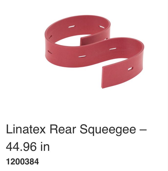 Kit borrachas do Rodo Tennant T12 Compact