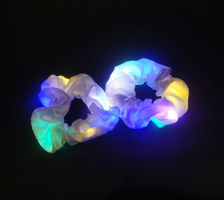 Gumki LED frotki do wlosow