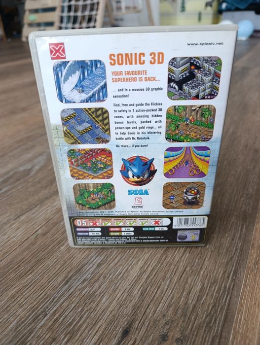 Gra PC Sonic 3D Xplosiv