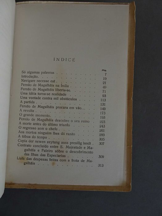 Livro Stefan Zweig - Fernão de Magalhães