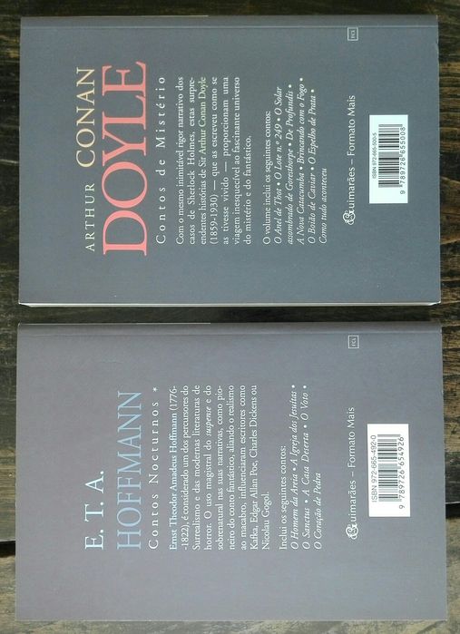 Vários livros novos