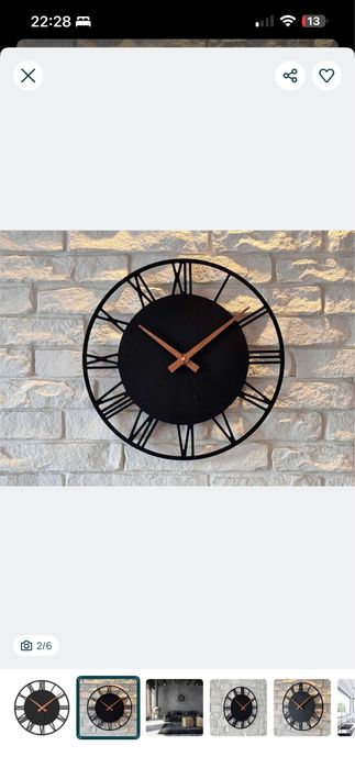 Zegar ściemny Rome Nowy 40 cm