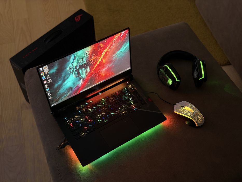 ИГРОВОЙ Как НОВЫЙ Asus ROG STRIX Scar + Полный Комплект