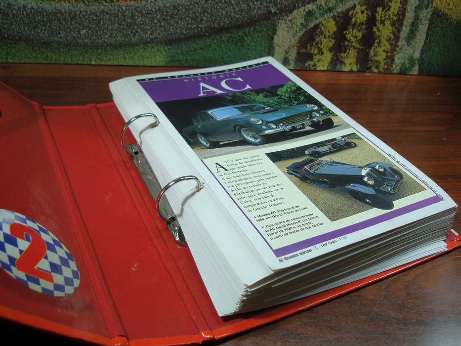 EdiClub - Coleção "Top Cars" Volume 2 / 90 Fichas / Usado