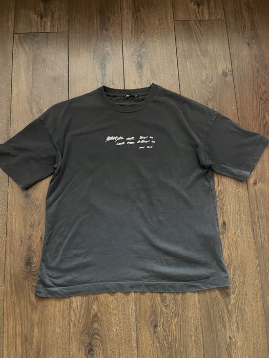 футболка ZARA s/m оверсайз