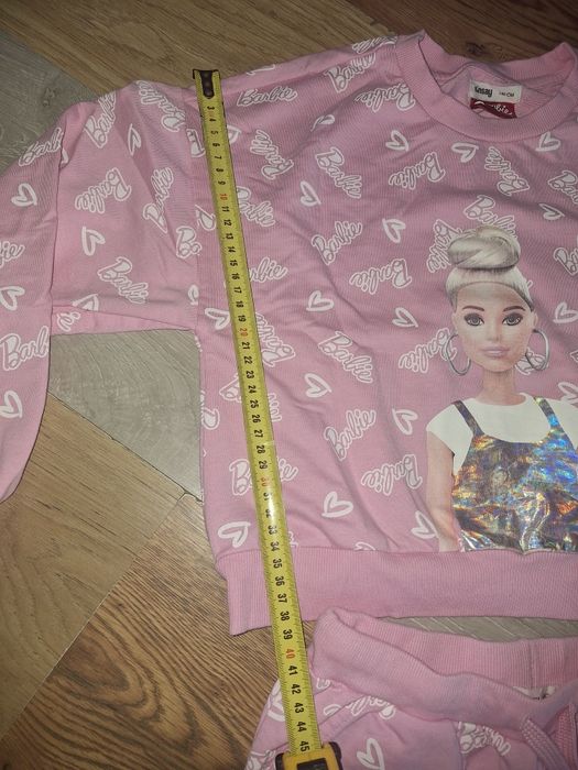 Dres Barbie puder róż
