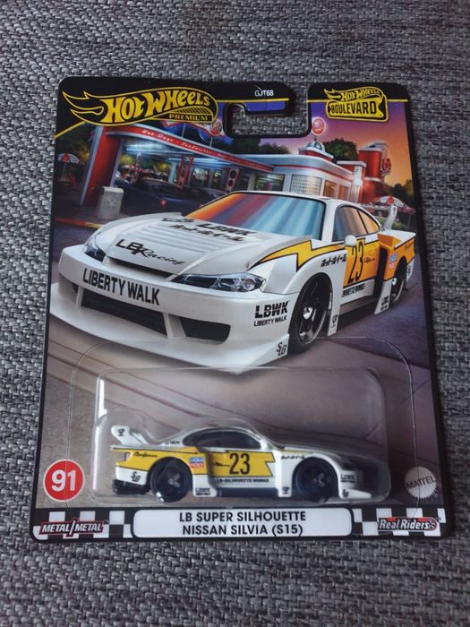 HOT WHEELS PREMIUM Nissan Silvia S15 Liberty Walk HW Boulevard