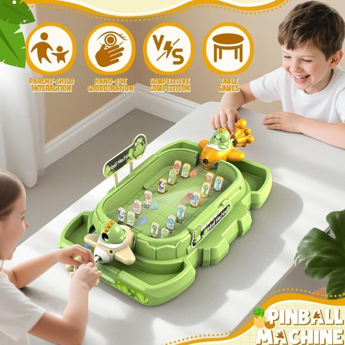 Nicknack Dinosaur Marble Game Duel, gra zręcznościowa