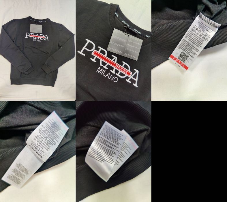 Bluza męska okragla Armani Calvin Klein Prada