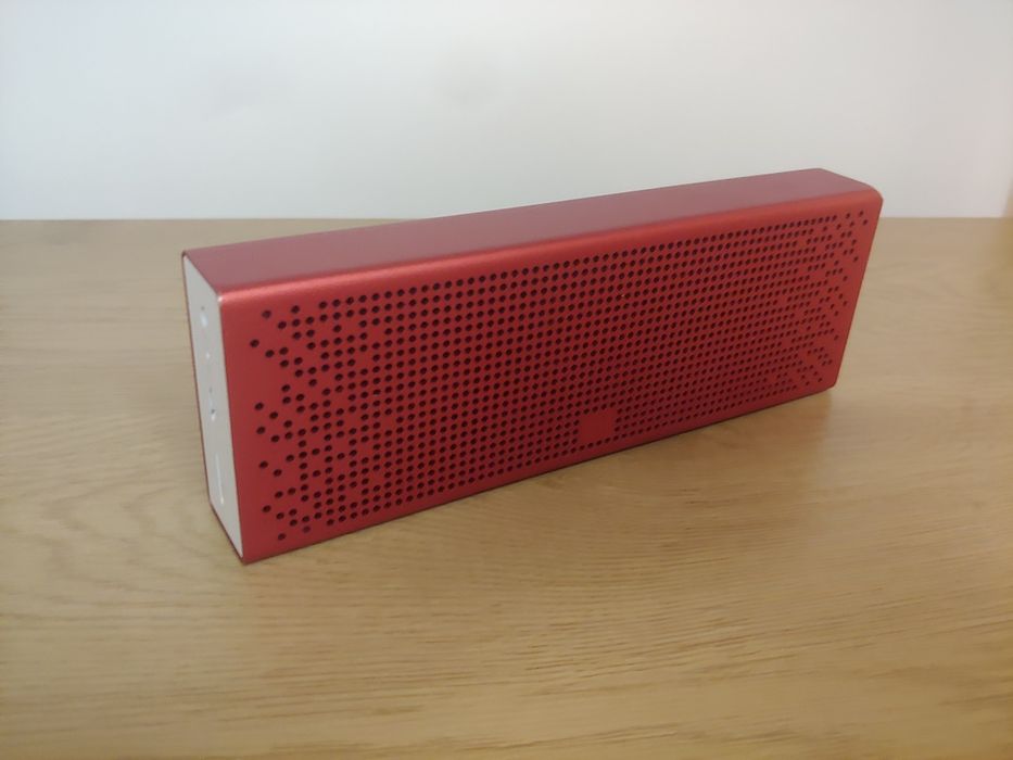 Портативна колонка Xiaomi Мі Bluetooth Speaker, металева, червона