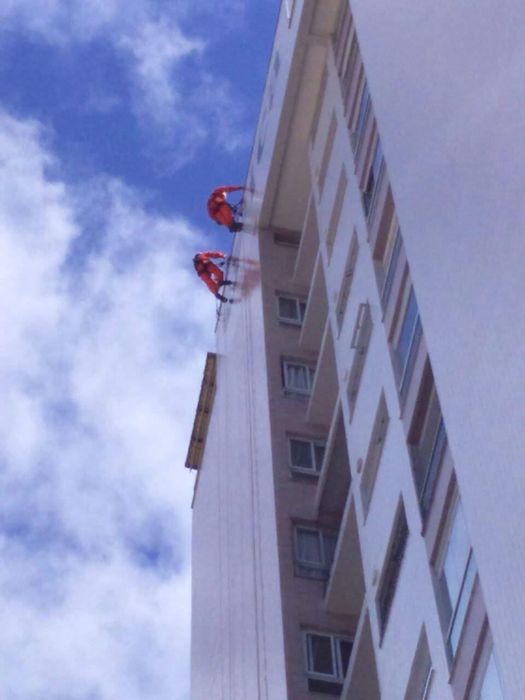 Rapel e trabalhos com cordas