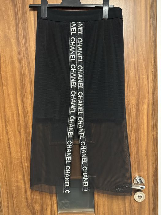 Czarna dluga spodnica