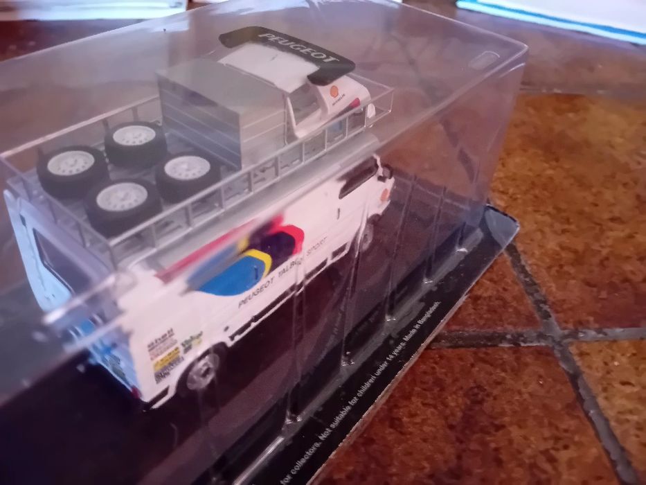 Miniatura Citroën C35 Phase 2, assistência rally