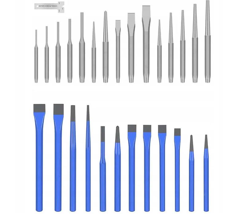 Набір зубил, кернерів та пробійників 28 од. Falon-Tech FT00028