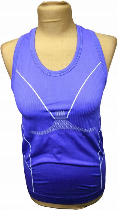 Crivit treningowa bluzka top bokserka sportowa fiolet m