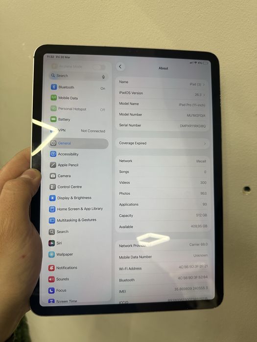 Ipad pro 2018 512Gb LTE