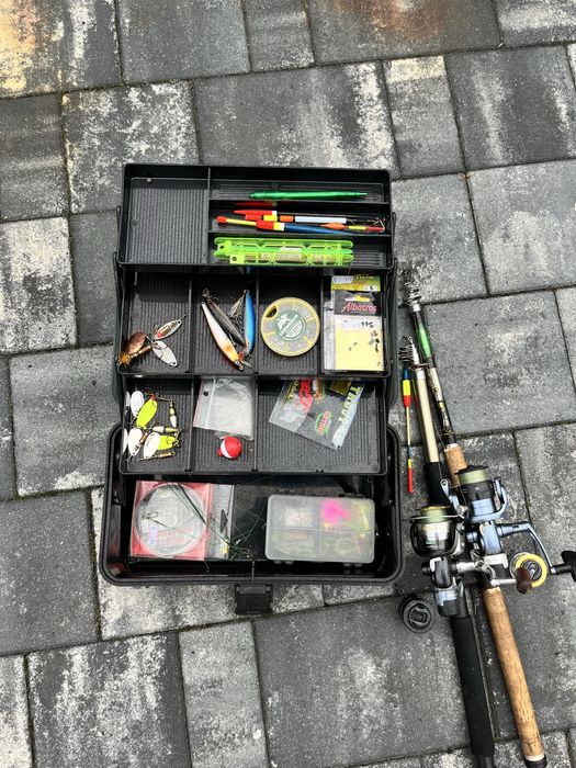 Wędki spinning, akcesoria