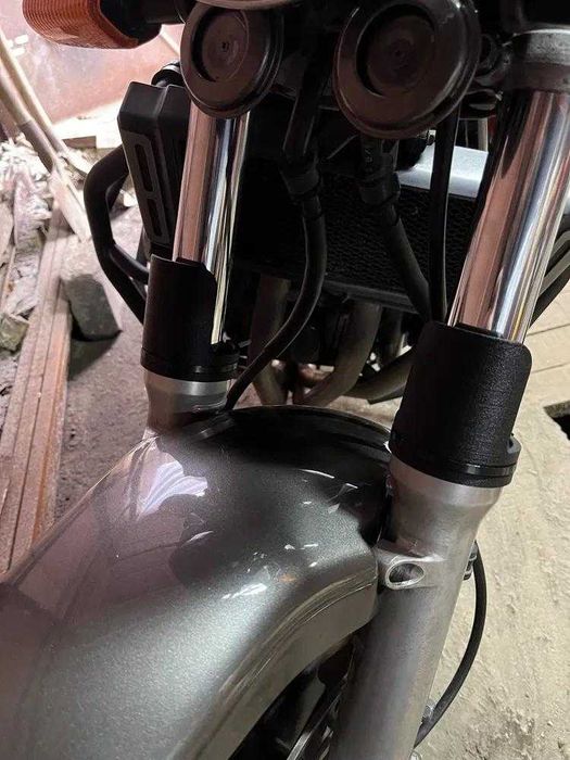 Защита вилки мотоцикла Honda CB 500 (Kawasaki, Yamaha, Suzuki, BMW)