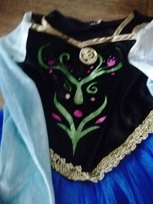 Strój, przebranie karnawałowe, Ania z Krainy lodu