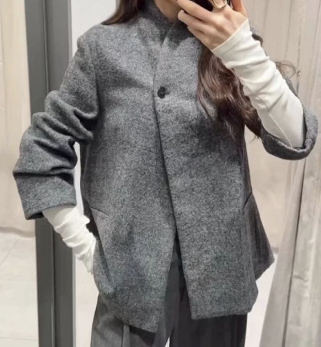 Marynarka Zara welna wool collection