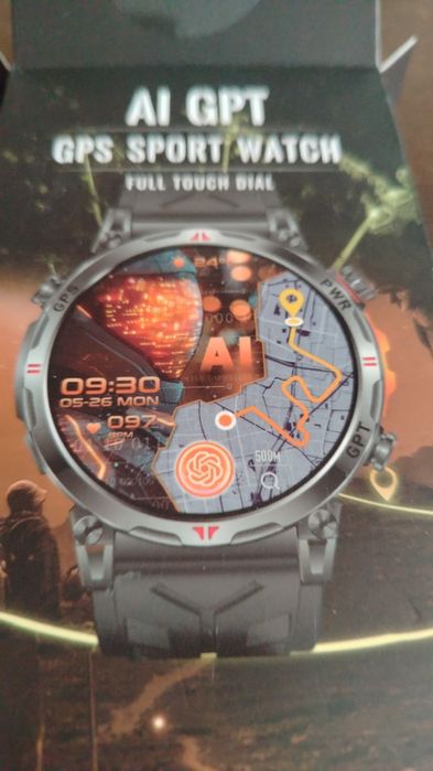 Smartwatch gps duży ekran