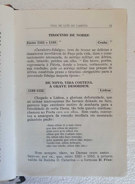 Os LUSÍADAS de LUÍS VAZ DE CAMÕES, 3ª Edição Porto nEditora - anos 40