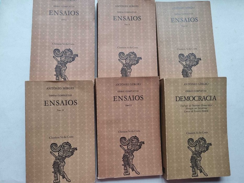 ANTÓNIO SÉRGIO 6 volumes, Obras completas
