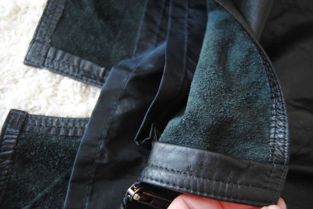 Шкіряна спідниця / кожаная юбка р-р С-М