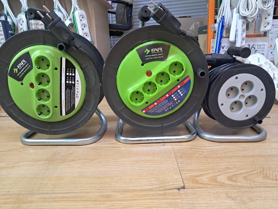 Удлинитель на катушке премиум 20м.В наличии30,50,м.Грантия !