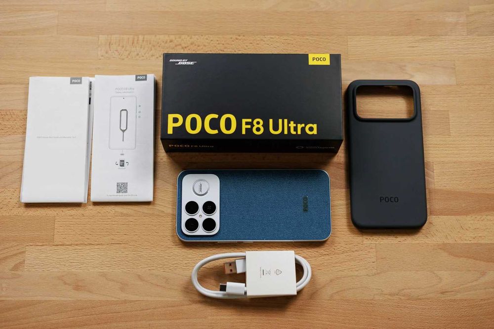 Poco F8 Ultra 12/256gb blue global novo