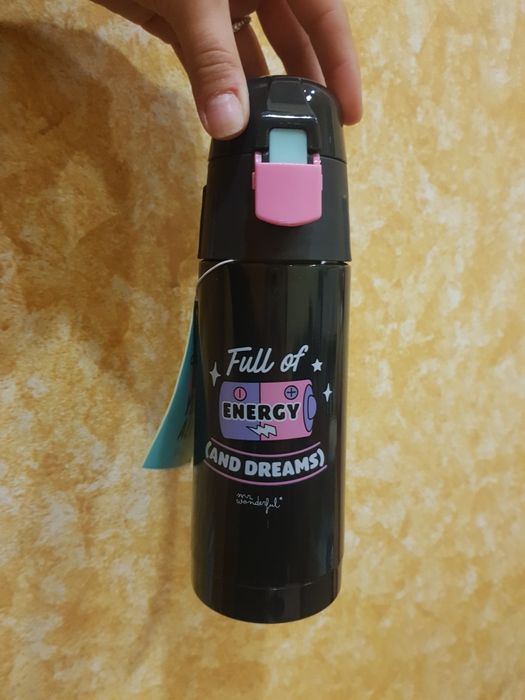 Garrafa reutilizável mr wonderful 350ml