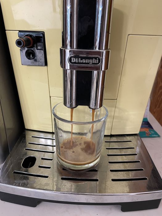 Ekspres DeLonghi Primadonna S wadliwy cappuccinator