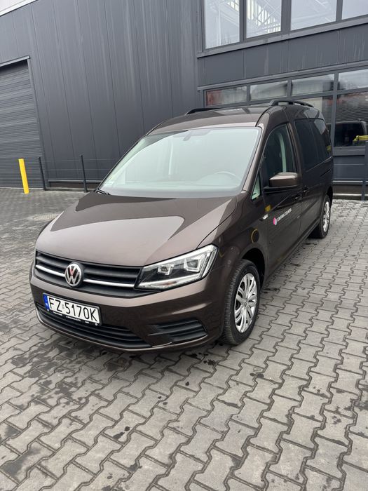 VW Caddy 150km automat DSG maxi 7 osób salon PL Long 2.0TDI