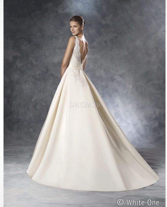 Vestido noive white one barcelona