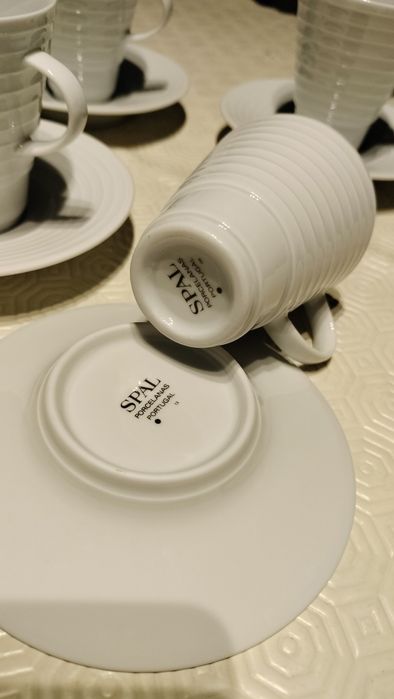 Serviço café porcelana SPAL - modelo Suite