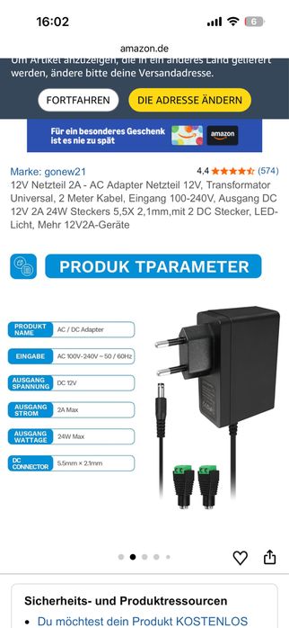 AC adapter gonew21