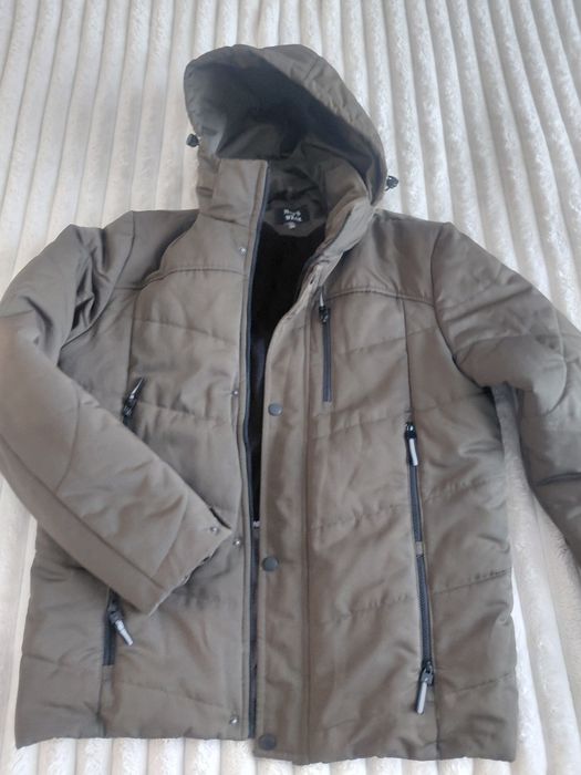 Кожанка чоловіча нова куртка деми